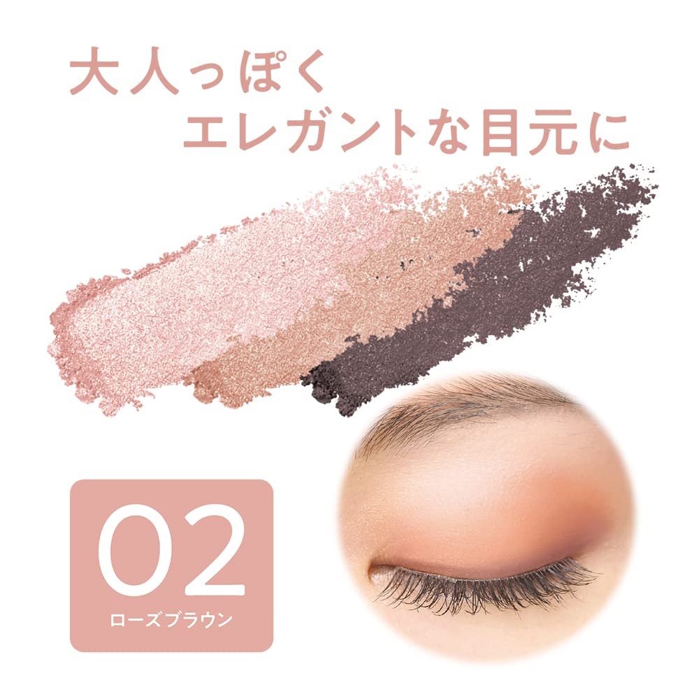 CEZANNE TONE UP EYESHADOW 2.6G - 4 COLOURS