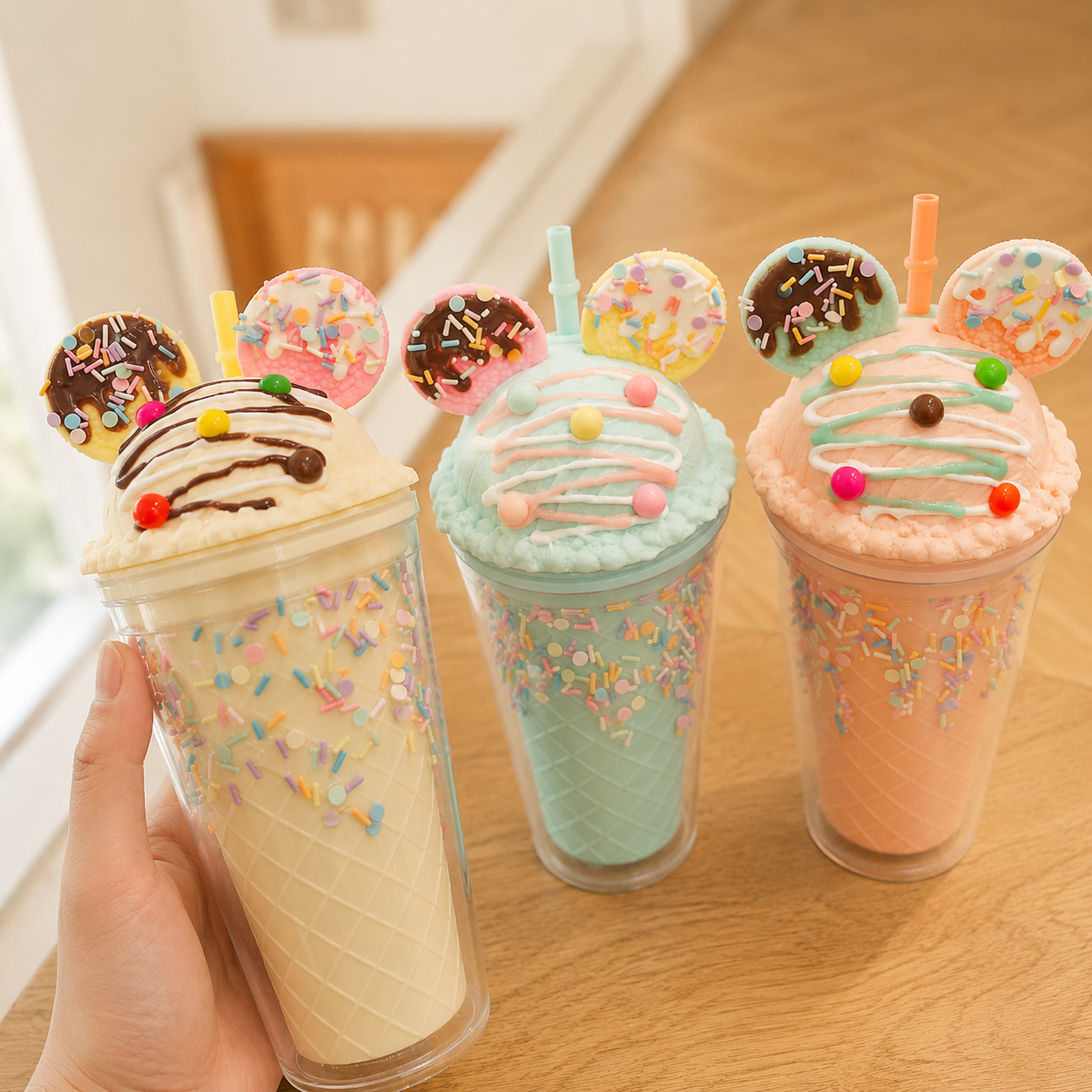OREO COOKIE STRAW CUP - 5 OPTIONS