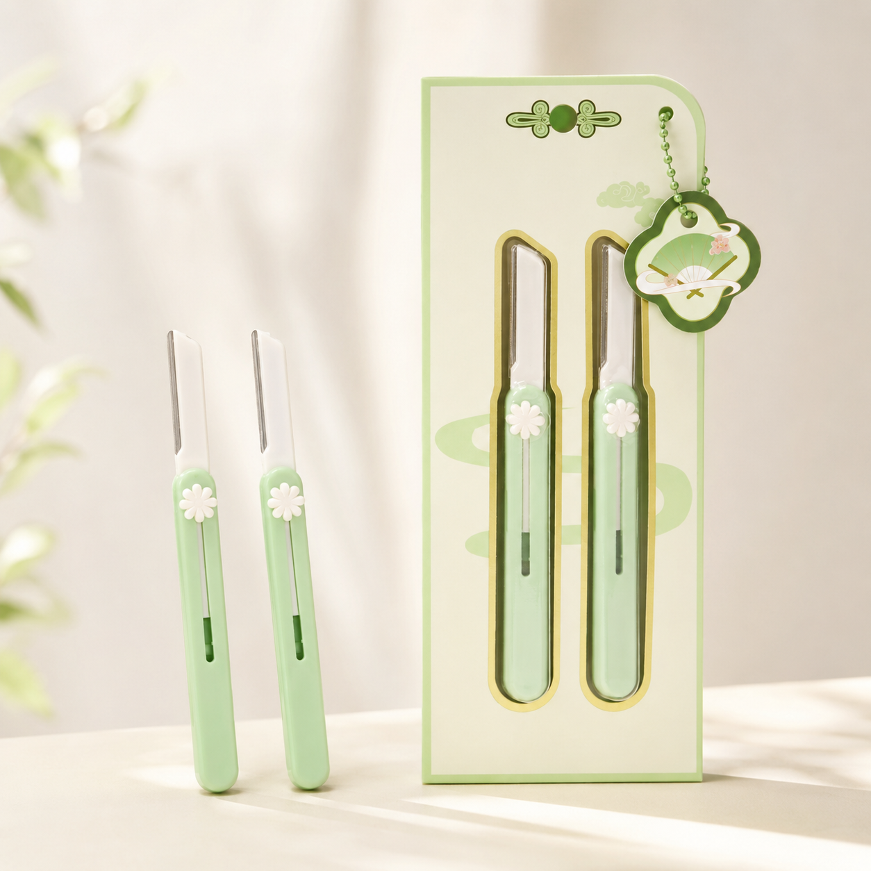 EYEBROW RAZOR GROOMING TOOL SET - 4 OPTIONS
