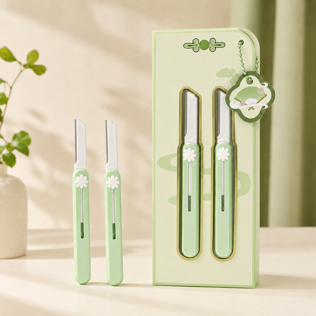 EYEBROW RAZOR GROOMING TOOL SET - 4 OPTIONS