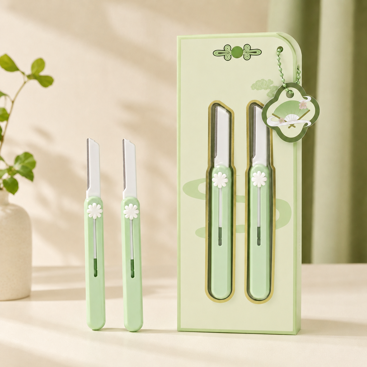 EYEBROW RAZOR GROOMING TOOL SET - 4 OPTIONS