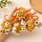 IM NOT FAT TIGER SERIES CARTOON KEYCHAIN PENDANT