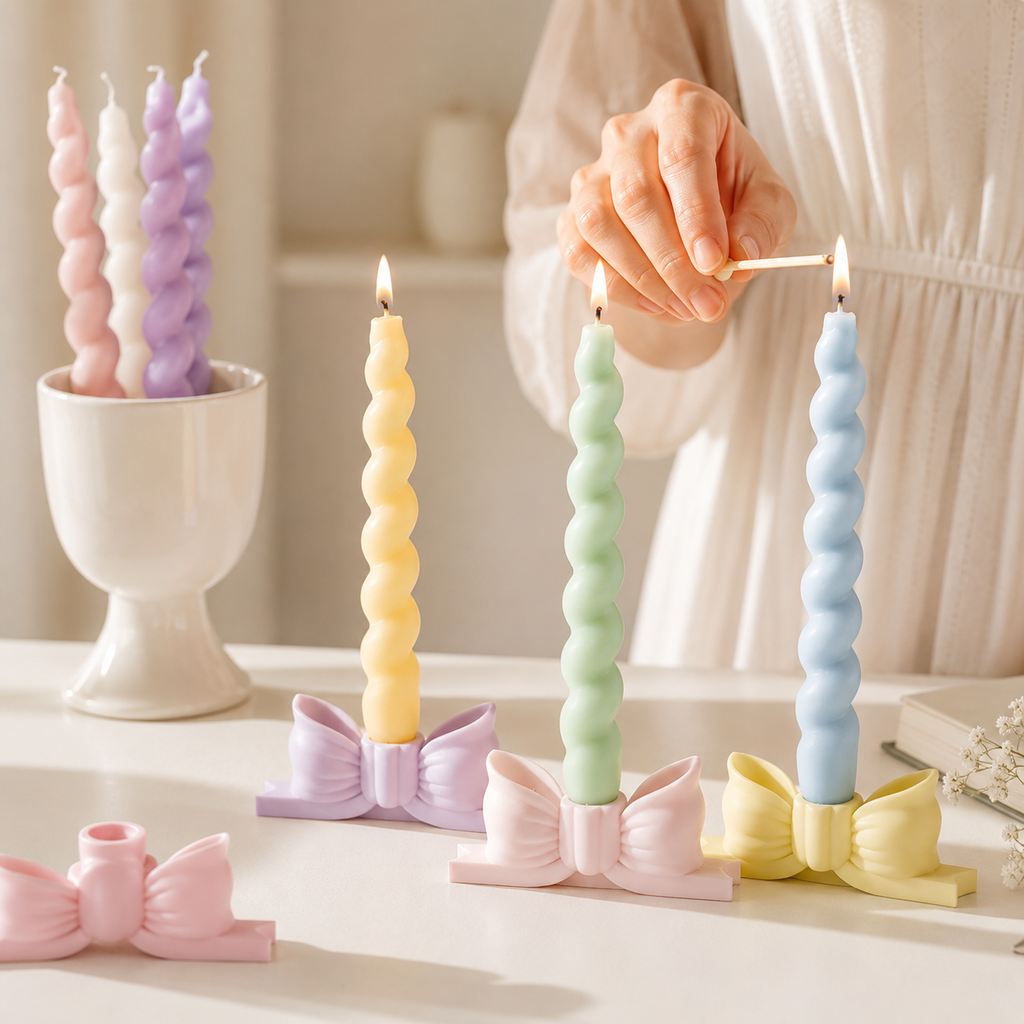 TWISTED BAR CANDLE - 3 OPTIONS