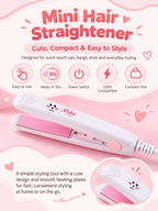 Mini hair straightener features and 220V compatibility