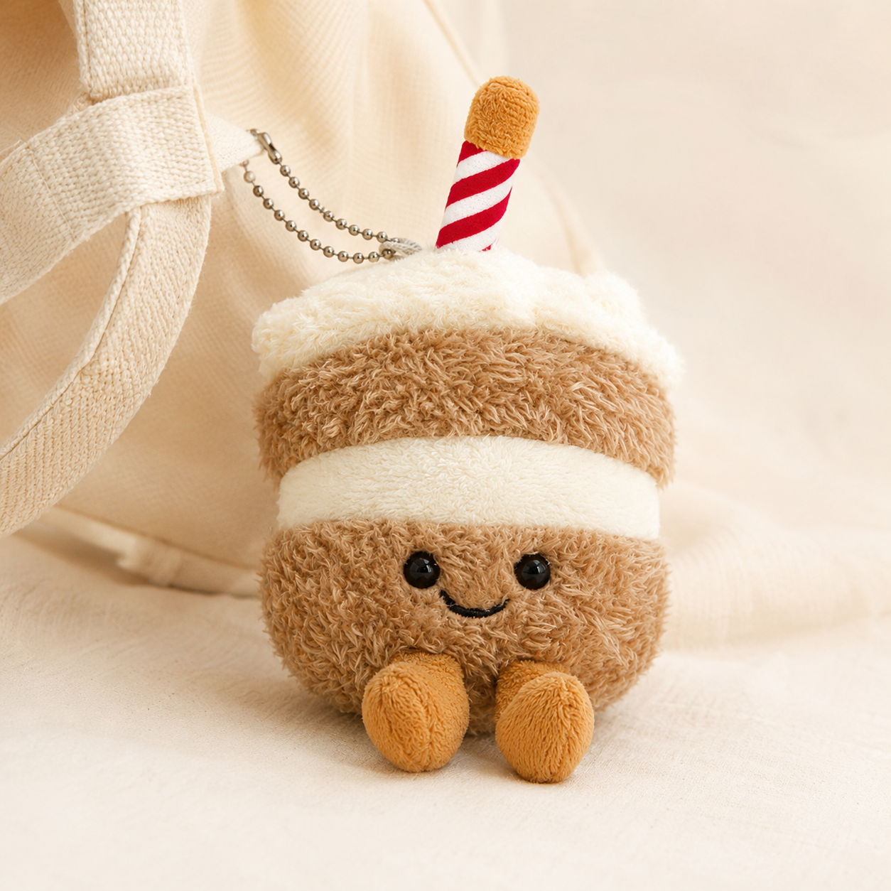 JELLY FRUIT LARGE CANDLE CAKE PLUSH TOY - 2 OPTION