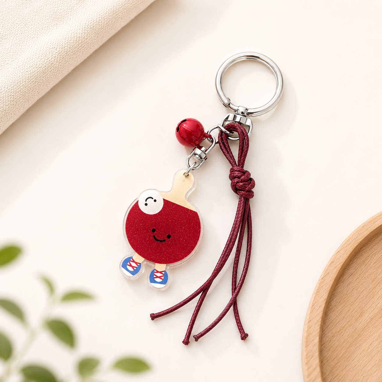 PORTE-CLÉS PENDENTIF SPORTIF - 6 OPTIONS