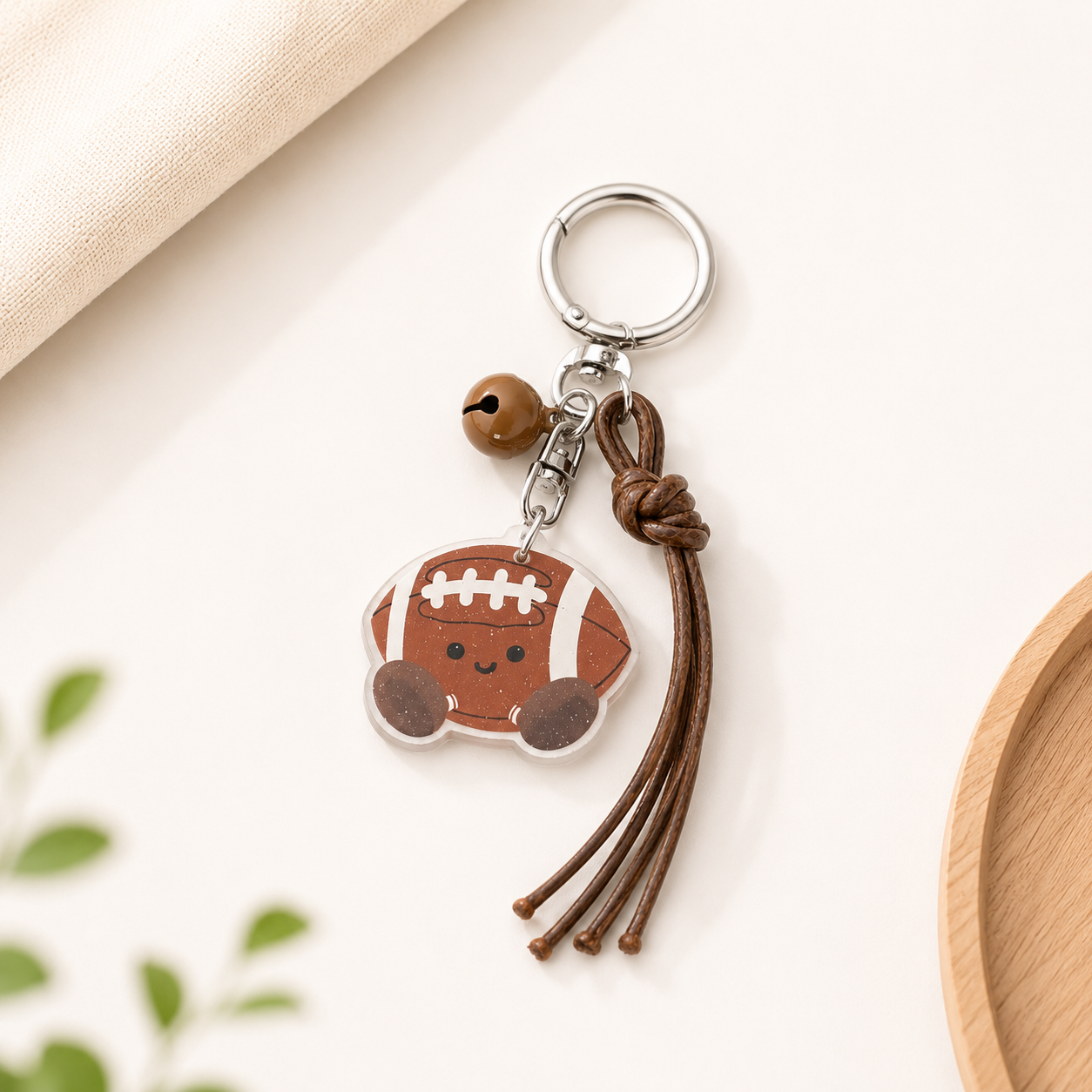 PORTE-CLÉS PENDENTIF SPORTIF - 6 OPTIONS