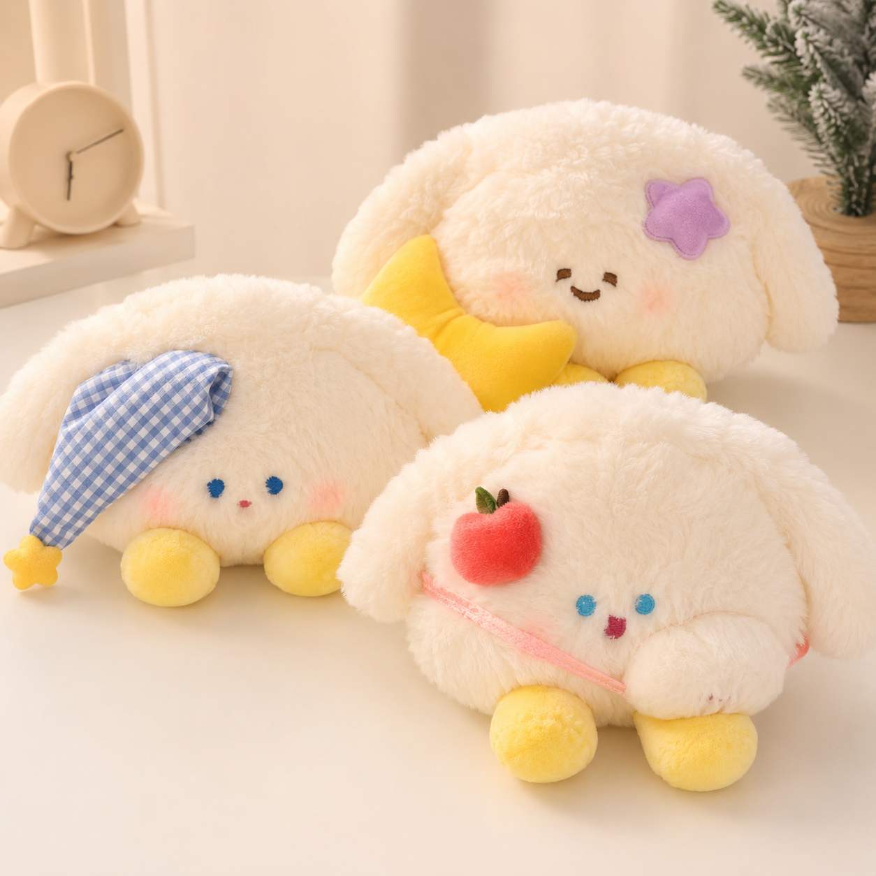 JELLY FRUIT 8" DUMPLING DOLL PLUSH