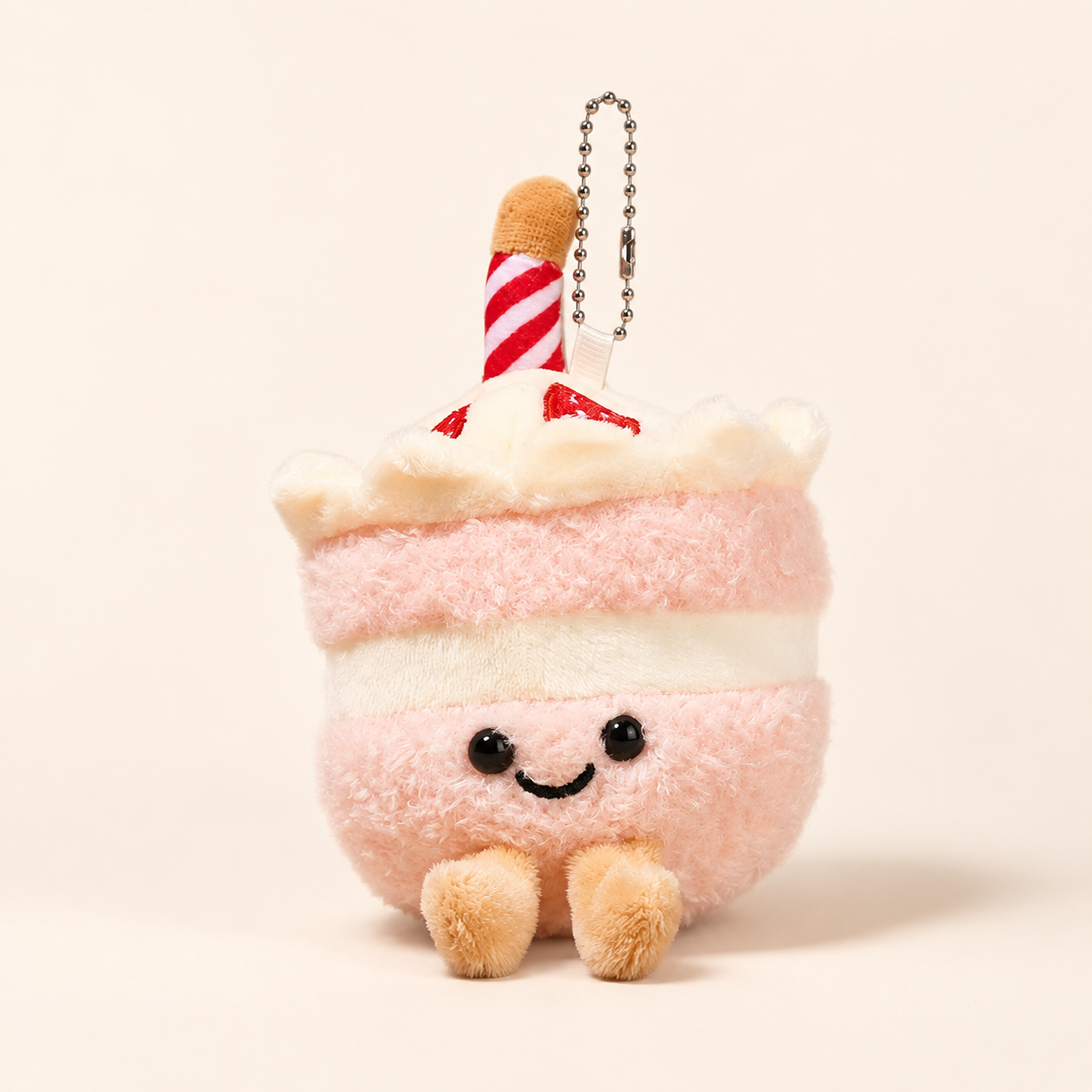JELLY FRUIT LARGE CANDLE CAKE PLUSH TOY - 2 OPTION