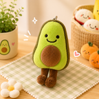 JELLY FRUIT AVOCADO KEYCHAIN PLUSH