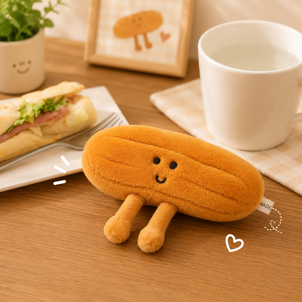 JELLY FRUIT FRIED DOUGH STICKS PLUSH TOY