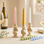 TWISTED BAR CANDLE - 3 OPTIONS