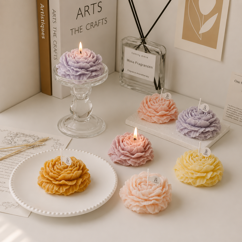 PEONY SCENTED CANDLE GIFT - 6 OPTIONS