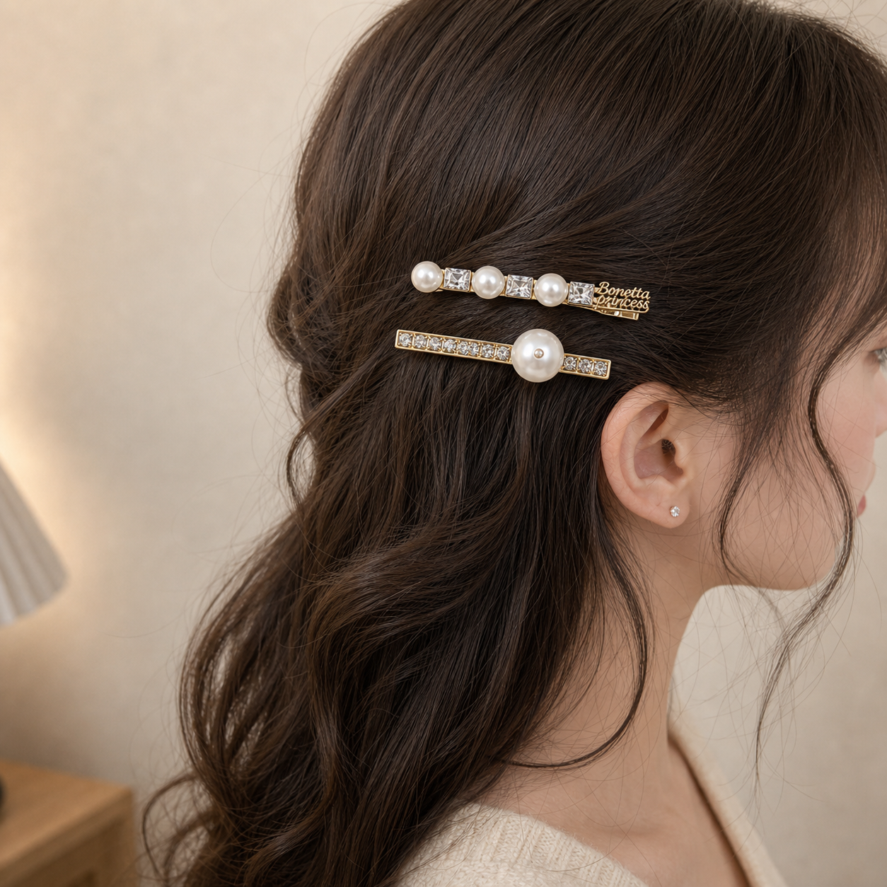 KOREAN PEARL CLUSTER HAIR CLIP - 4 STYLES