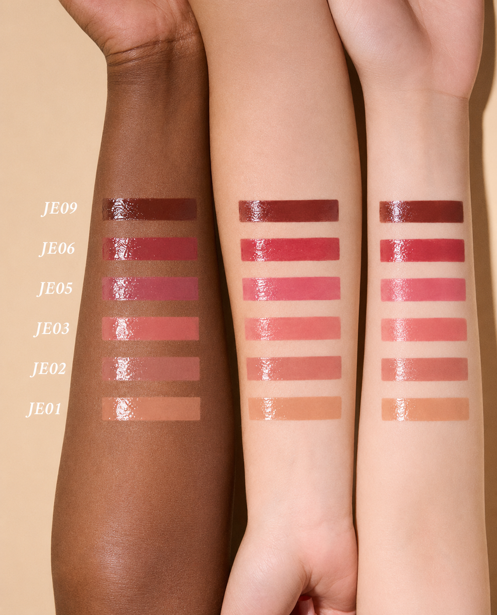 FLOWER KNOWS SWEET BEAR LIP GLAZE - 6 COLOURS