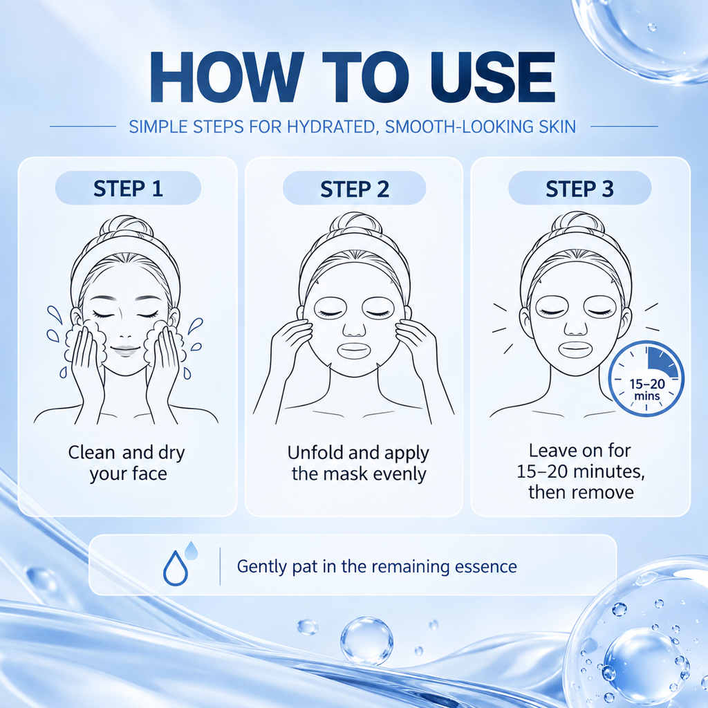 KAIMO HYALURONIC ACID FREEZE-DRIED POWDER BRIGHTENING FACIAL MASK 28G