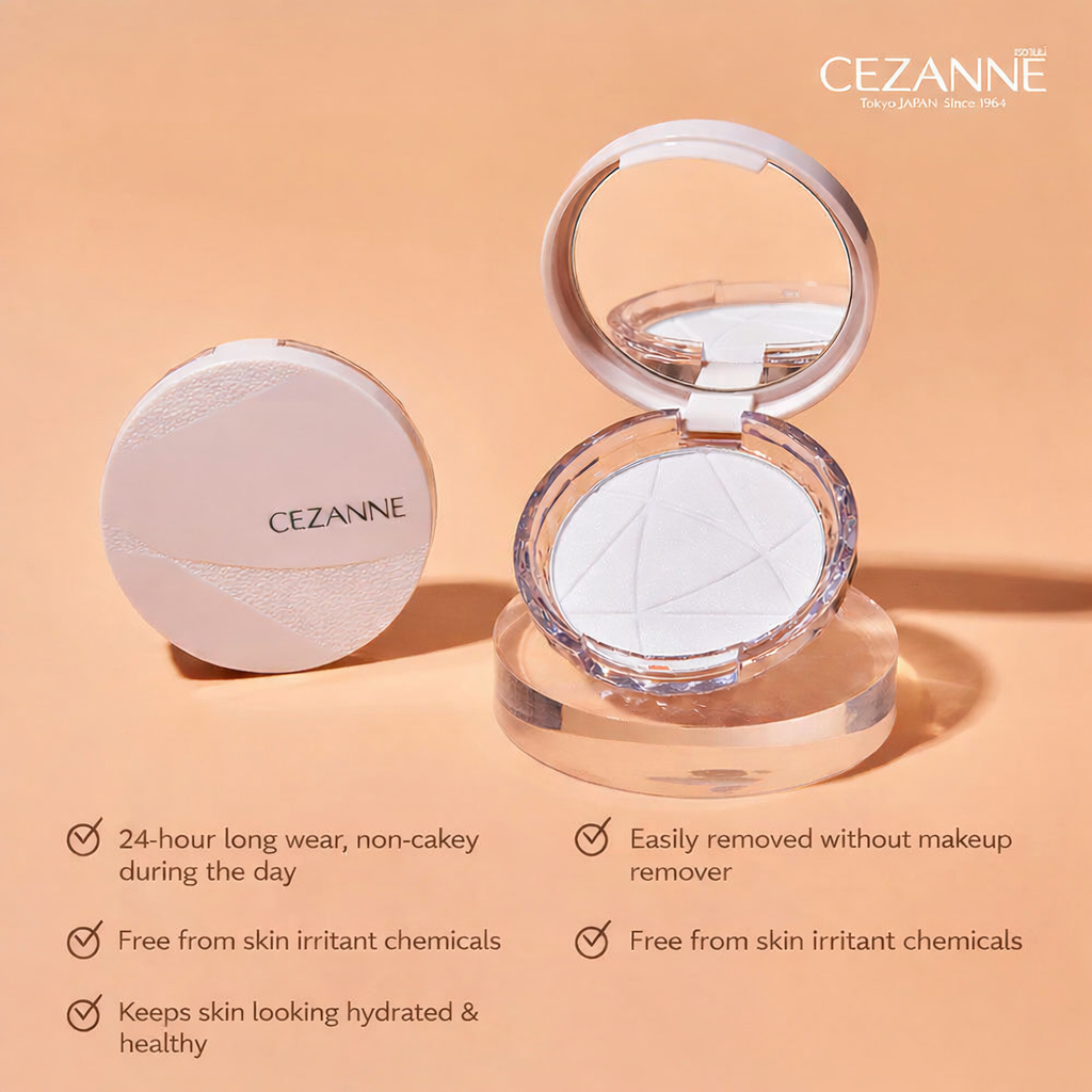 CEZANNE PORELESS POWDER CLEAR 8G - TRANSLUCENT
