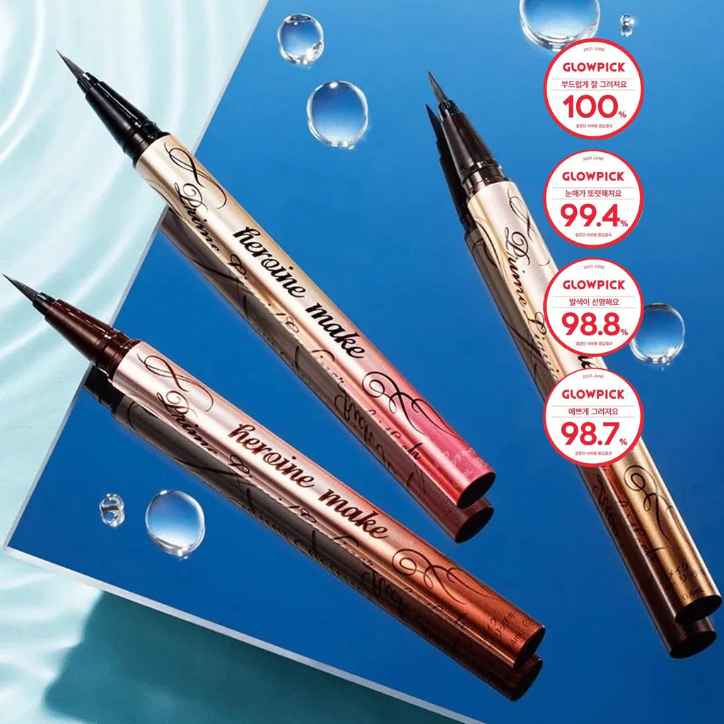 KISS ME HEROINE MAKE PRIME LIQUID EYELINER RICH KEEP 0.4ML – 2 COLOURS