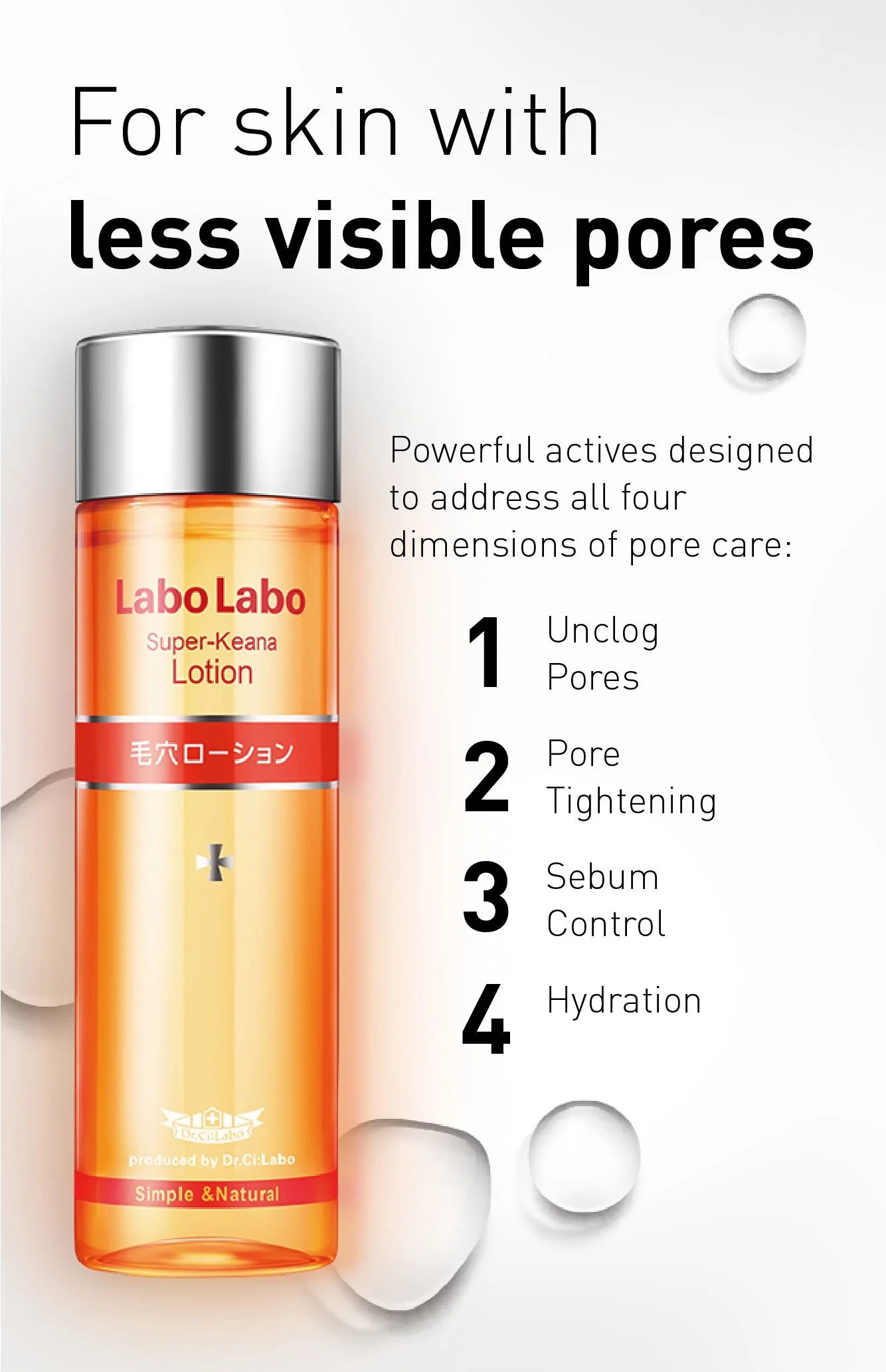 DR.CI:LABO SUPER KEANA PORES TONER 100ML