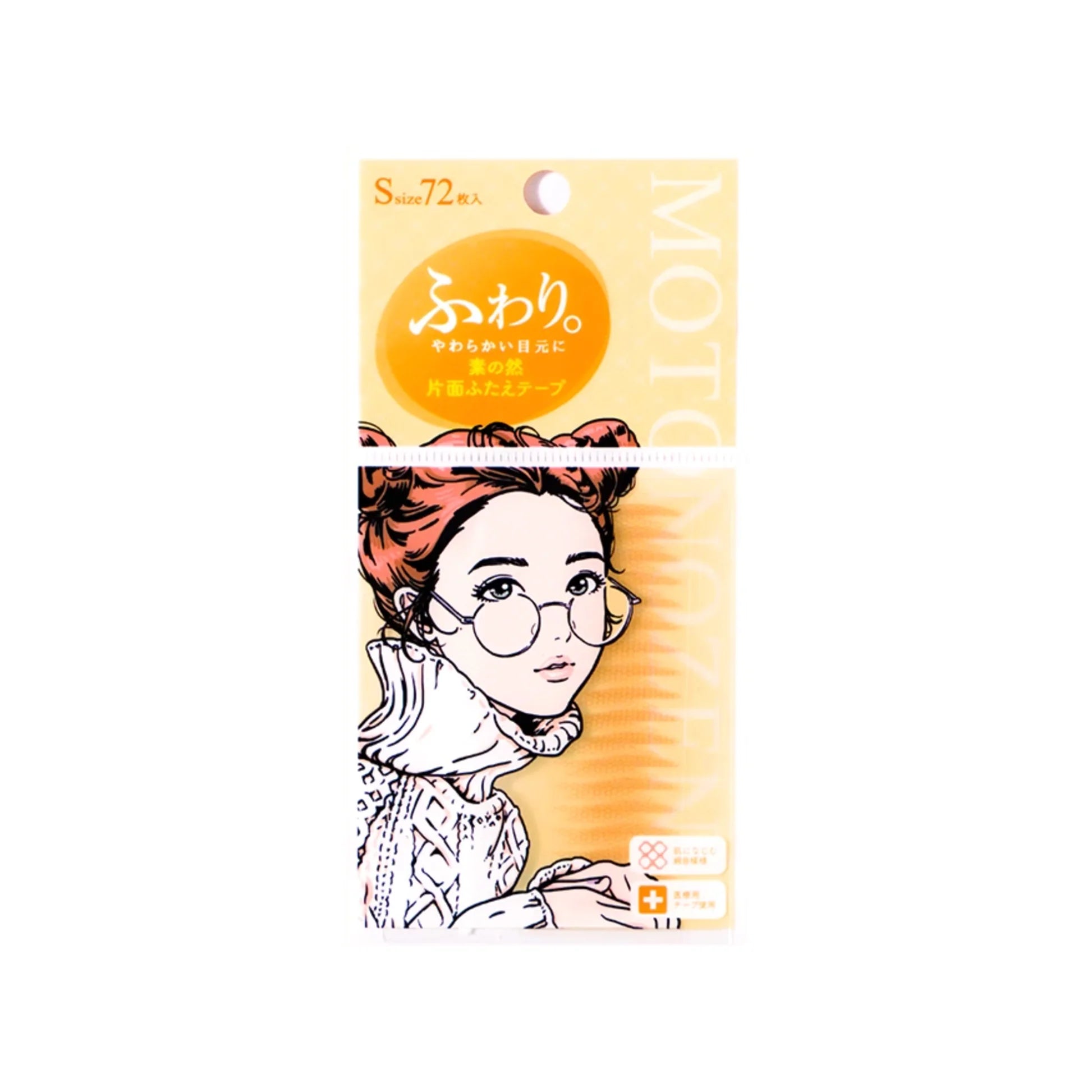 MOTONOZEN SINGLE SIDE DOUBLE EYELID TAPE S 72PCS