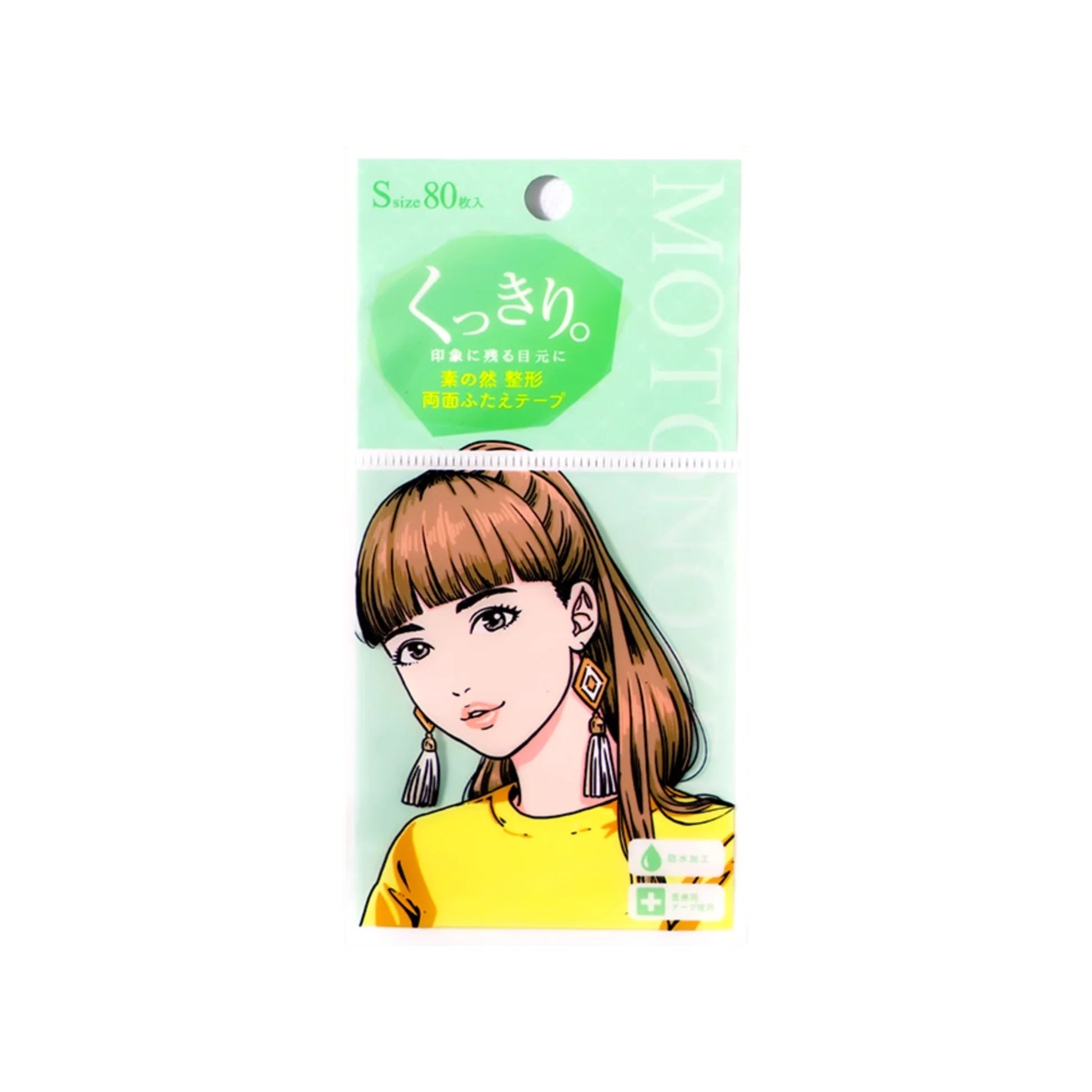 MOTONOZEN TWO SIDE DOUBLE EYELID TAPE S 80PCS