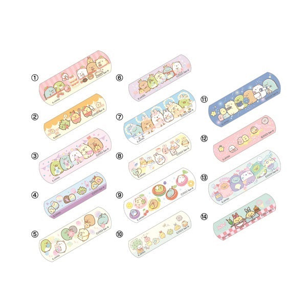 BANDAI SUMIKKO GURASHI CHARACTER BANDAGES 18 SHEETS