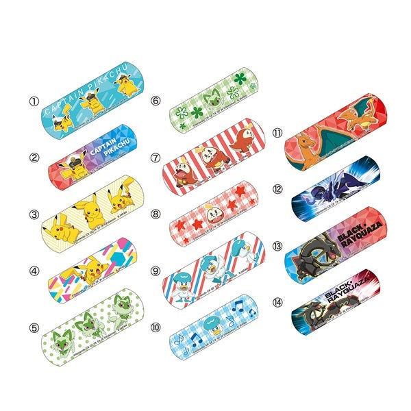 BANDAI POKEMON BANDAGES 18PCS