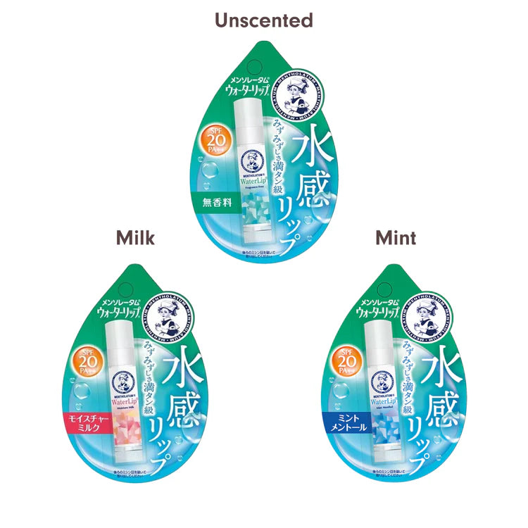 ROHTO MENTHOLATUM WATER LIP BALM UNSCENTED 4.5G
