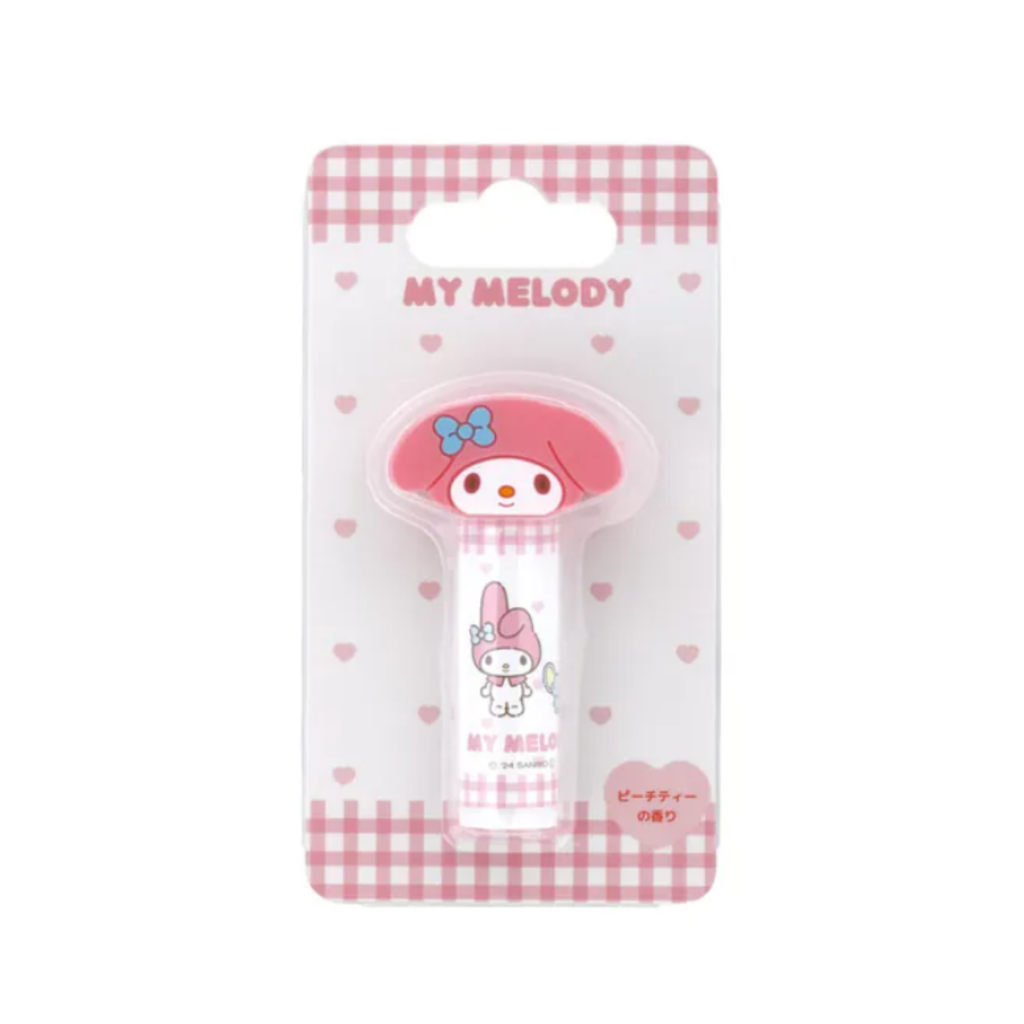 SKATER SANRIO MY MELODY LIP BALM PEACH TEA SCENT 4G