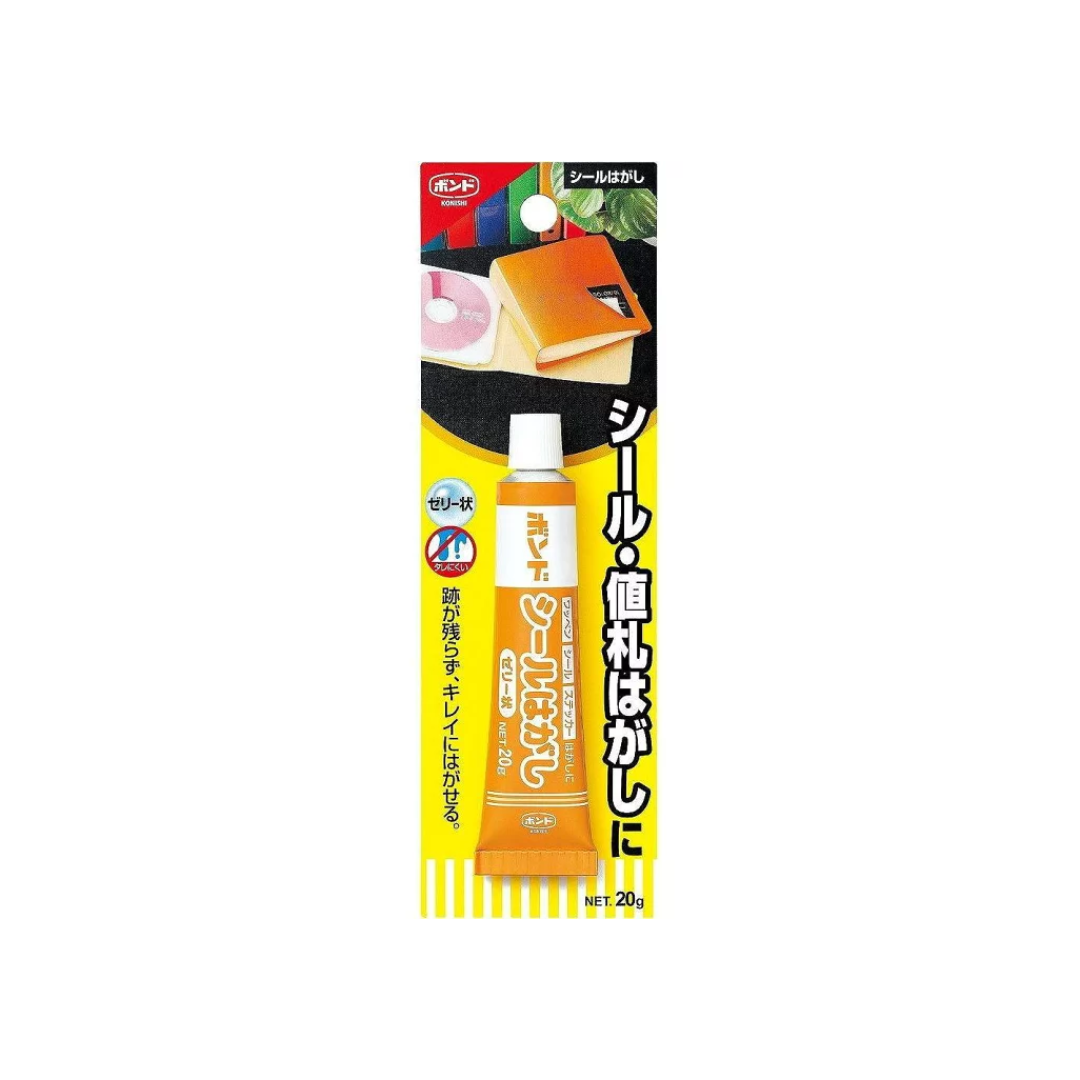 KONISHI BOND STICKER & SEAL REMOVER GEL 20G