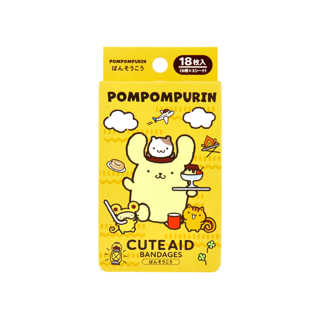 SANRIO BANDAGE POM POM PURIN 18 PCS