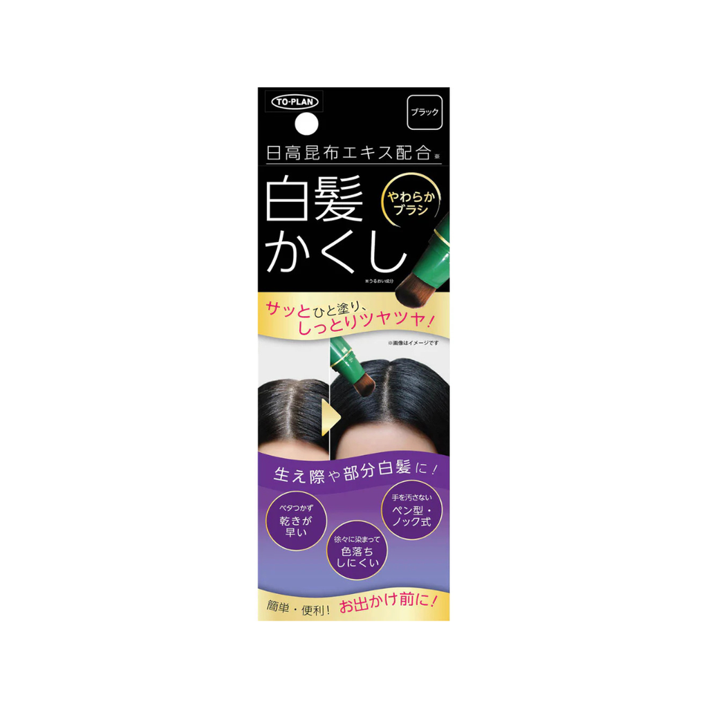 TO-PLAN HIDAKA KOMBU HAIR COLOR STICK BLACK 20G