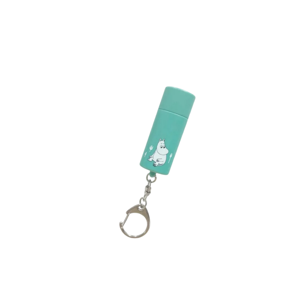 HASHY MOOMIN CONTACTLESS BUTTON KEYCHAIN