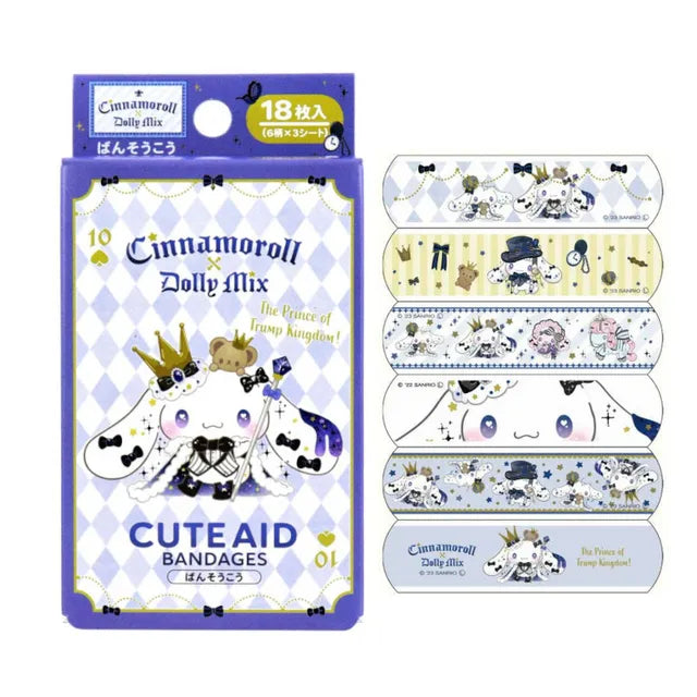 SANTAN SANRIO CINNAMOROLL CHARACTER BANDAGES 18 SHEETS