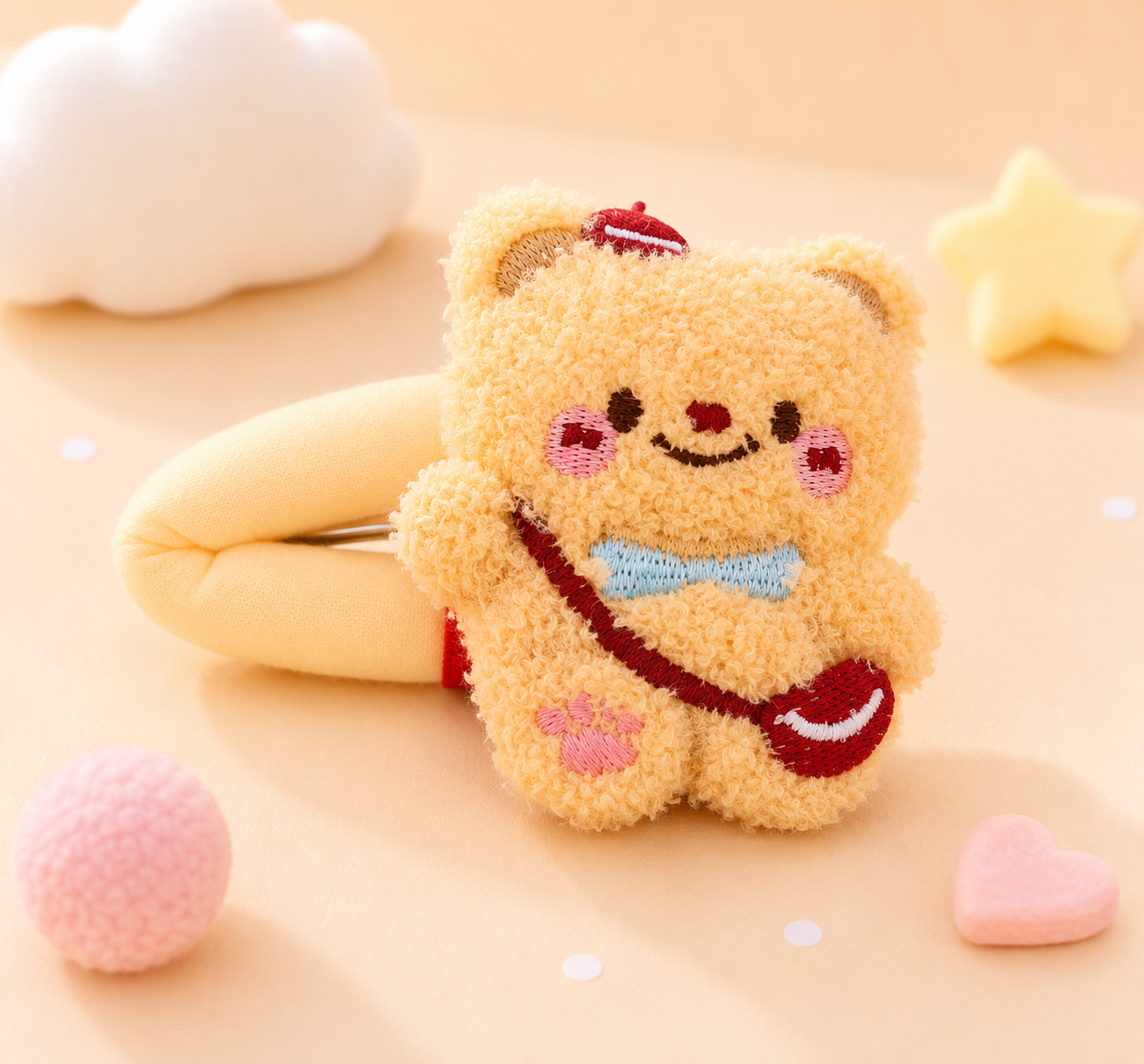 BUTTER BEAR KAWAII HAIR CLIP