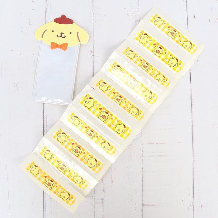 SANRIO POMPOMPURIN BANDAGES 10 FEUILLES