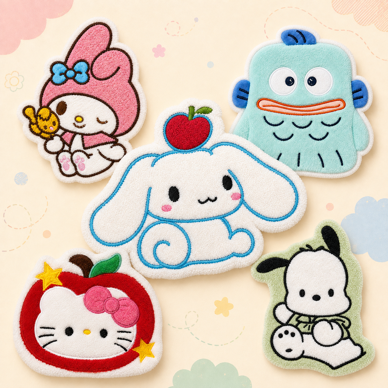 CUTE CARTOON HANGING HAND TOWEL - 12 TYPES