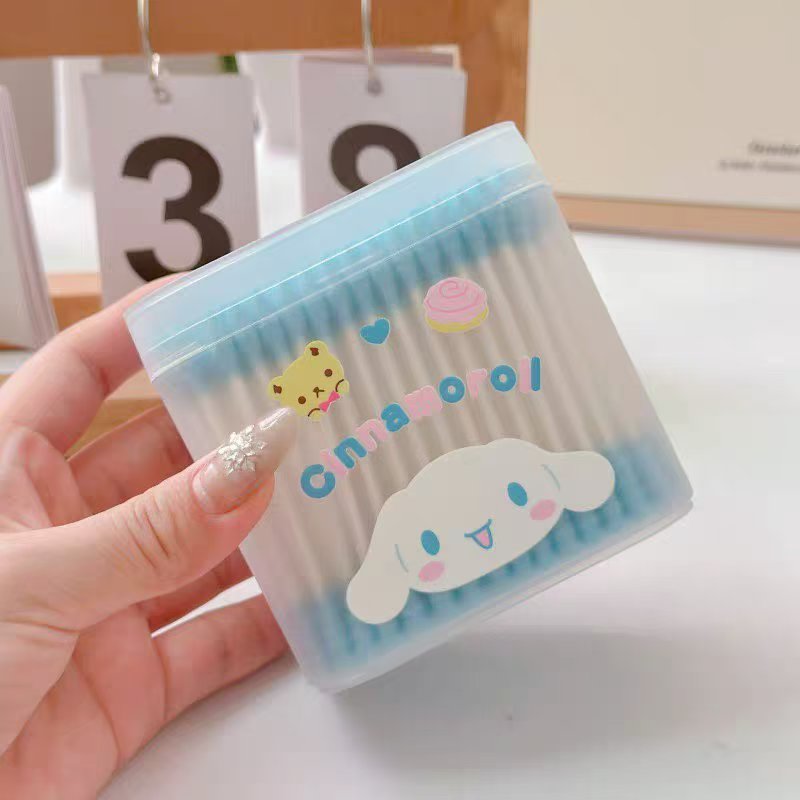 CARTOON CHARACTER COTTON SWABS - 8 OPTIONS