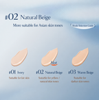 DPDP LONG-LASTING FOUNDATION 30ML - 4 COLOURS