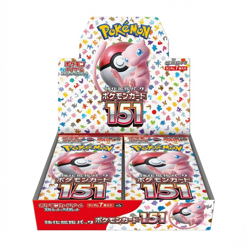 POKEMON CARD GAME SCARLET & VIOLET 151 BOOSTER BOX (SV2A)