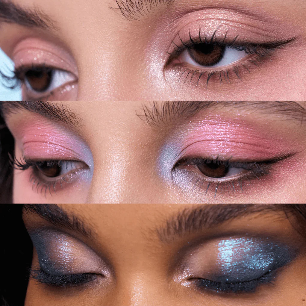FLOWER KNOWS SHELL PEARL 6-COLOR EYESHADOW PALETTE - 2 COLOURS