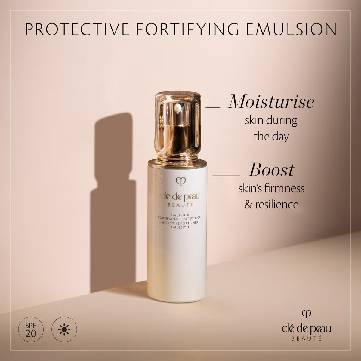 CLÉ DE PEAU BEAUTÉ INTENSIVE DAY EMULSION 125ML