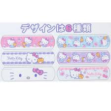 SANRIO HELLO KITTY BANDAGES PINK 18PCS