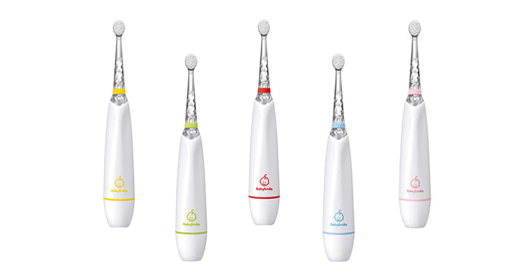 BABYSMILE RAINBOW CHILDREN'S SONIC ELECTRIC TOOTHBRUSH S-204 - 5 COLOURS