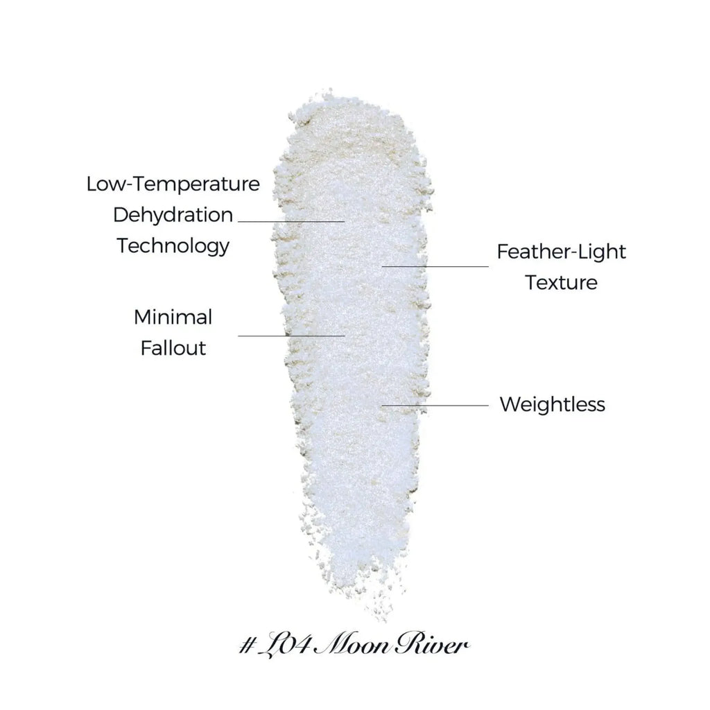 FLOWER KNOWS LITTLE ANGEL EMBOSSED HIGHLIGHTER POWDER #L04 MOON RIVER