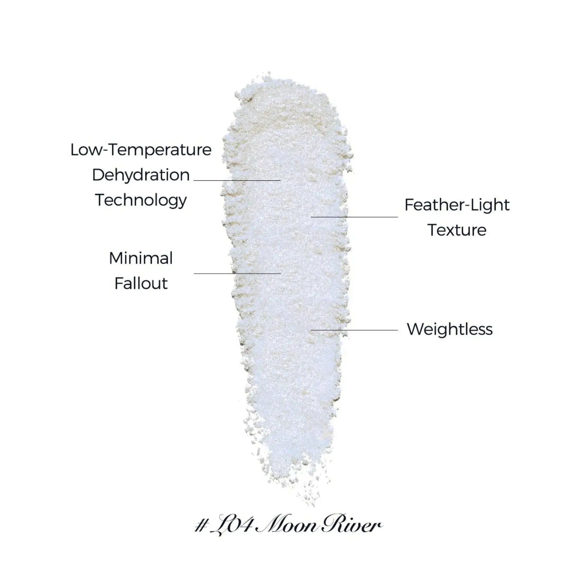 FLOWER KNOWS LITTLE ANGEL EMBOSSED HIGHLIGHTER POWDER #L04 MOON RIVER