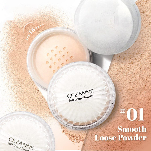 CEZANNE SOFT LOOSE FINISHING POWDER 5G – 03 LUCENT CLEAR