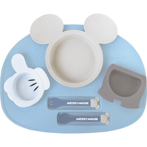 KINNIKASEI MICKEY MOUSE ICON LUNCH PLATE SET – LIGHT BLUE