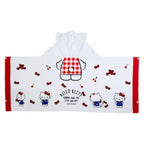 SANRIO HELLO KITTY HOODED TOWEL CLOVER DESIGN