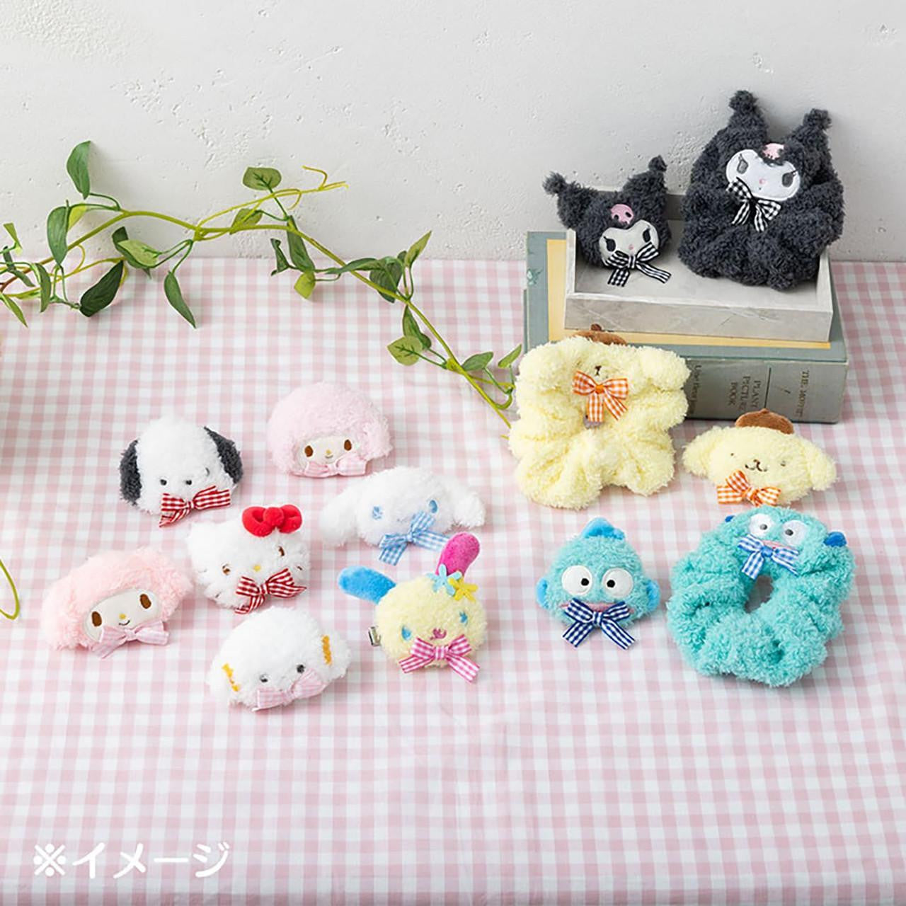 SANRIO CHARACTER FACE SHAPED HAIR CLIP HAIR - 7 STYLES